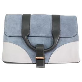 Jason Wu-Blue Clutch-Blue