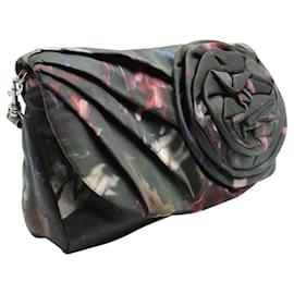 Autre Marque-Bolso Clutch Floral Multicolor-Multicolor,Otro