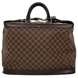 Louis Vuitton-LOUIS VUITTON Damier Ebene Grimo Boston Bag N41160 LV Aut 32594UN-Marrone