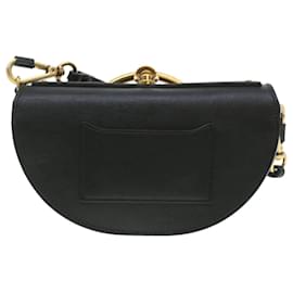 Chloé-Chloe Bolso De Hombro NileLeather Negro Auth 37276UNA-Negro