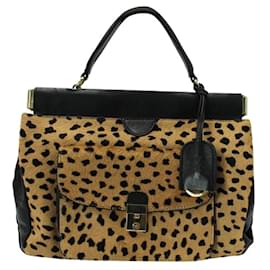 Tory Burch-Tasche aus Kalbshaar mit Leopardenmuster-Andere