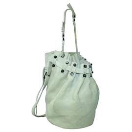 Alexander Wang-Diego Bucket Bag in Pastellgelb-Grün,Khaki