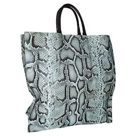 Giorgio Armani-Sac cabas en peau de serpent-Autre