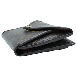 Louis Vuitton-Kompakte Brieftasche aus Monogramm-Segeltuch-Mehrfarben,Andere
