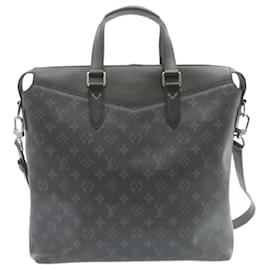 Louis Vuitton-LOUIS VUITTON Monogram Eclipse Explorer 2Way Shoulder Bag M40566 auth 27480A-Brown