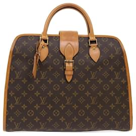 Louis Vuitton-Bolso de mano Rivoli con monograma M de LOUIS VUITTON53380 TB de autenticación de LV722-Castaño