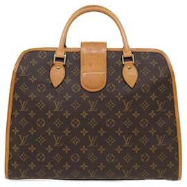 Louis Vuitton-LOUIS VUITTON Monogram Rivoli Hand Bag M53380 LV Auth tb722-Brown