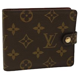 Louis Vuitton-LOUIS VUITTON Monogram Carnet Note Note Cover LV Auth 31397EIN-Braun