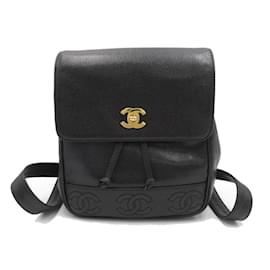 Autre Marque-CC Caviar Backpack-Other