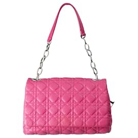 Christian Dior-bright pink 2013 Lady Dior shoulder bag-Pink