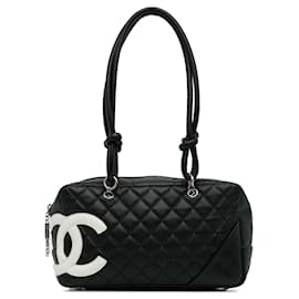 Chanel-Chanel Black Cambon Ligne Shoulder Bag-Black