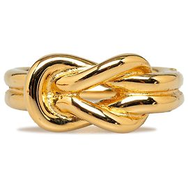 Hermès Hermes Gold Regate Scarf Ring Golden