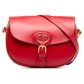 Dior-Bolsa crossbody média Bobby vermelha Dior-Vermelho