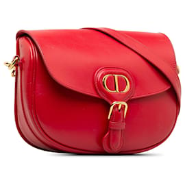 Dior-Rote mittelgroße Bobby-Umhängetasche von Dior-Rot