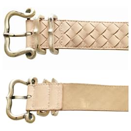 Bottega Veneta-Belts-Cream