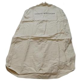 Louis Vuitton-capa de roupas de viagem louis vuitton em tecidos-Bege