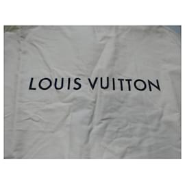 Louis Vuitton-capa de roupas de viagem louis vuitton em tecidos-Bege