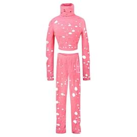 Chanel-Chanel Iconic Supermarket Pink Suit Sz.36/38-Pink