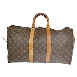 Louis Vuitton-Louis Vuitton Keepall Bandouliere 45-Brown