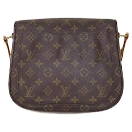 Louis Vuitton-LOUIS VUITTON Monogram Saint Cloud GM bolsa de ombro M51242 LV Auth yk10450-Monograma