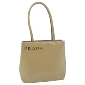 Prada-PRADA Shoulder Bag Leather Beige Auth bs11849-Beige