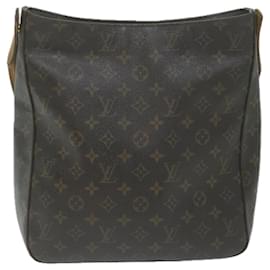 Louis Vuitton-LOUIS VUITTON Monogram Looping GM Shoulder Bag M51145 LV Auth 65183-Monogram