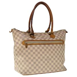Louis Vuitton-LOUIS VUITTON Damier Azur Saleya GM Tote Bag N51184 Auth LV 65493-Autre