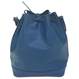 Louis Vuitton-Bolsa de Ombro LOUIS VUITTON Epi Noe Azul M44005 Autenticação de LV 63357-Azul
