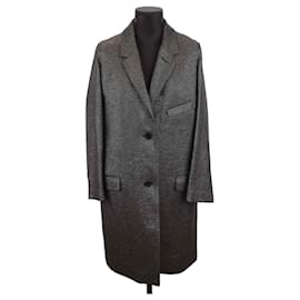 Zadig & Voltaire-abrigo gris-Gris