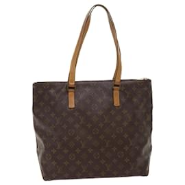 Louis Vuitton-LOUIS VUITTON Monogram Cabas Mezzo Tote Bag M51151 LV Aut 65673-Monogramma