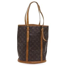 Louis Vuitton-LOUIS VUITTON Monogram Bucket GM Shoulder Bag Vintage M42236 LV Auth 66038-Monogram