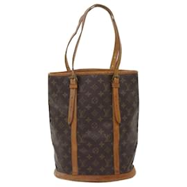 Louis Vuitton-LOUIS VUITTON Monograma Balde GM Bolsa de Ombro Vintage M42236 Autenticação de LV 66038-Monograma