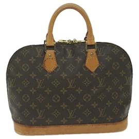 Louis Vuitton-Bolsa de mão M LOUIS VUITTON com monograma Alma M51130 Autenticação de LV 65321-Monograma