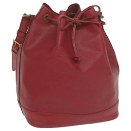 Louis Vuitton-LOUIS VUITTON Epi Noe Shoulder Bag Red M44007 LV Auth 65234-Red