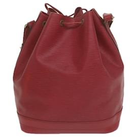 Louis Vuitton-LOUIS VUITTON Epi Noe Shoulder Bag Red M44007 LV Auth 65234-Red