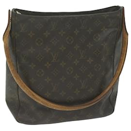Louis Vuitton-LOUIS VUITTON Monogram Looping GM Shoulder Bag M51145 LV Auth 66048-Monogram