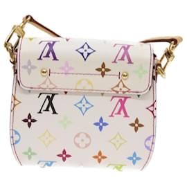 Louis Vuitton-LOUIS VUITTON Sac Monogram Heart Breaker Multicolore Blanc M40660 Auth LV 65657S-Blanc