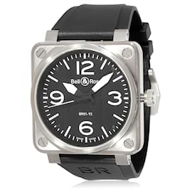 Bell & Ross-Bell & Ross Aviation BR01-92 Men's Watch In  Stainless Steel-Other