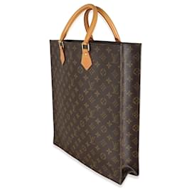 Louis Vuitton-Louis Vuitton Monogram Canvas Sac Plat-Marron