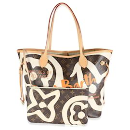 Louis Vuitton-Louis Vuitton Tahitienne Monograma Canvas Saint Barts Neverfull MM-Marrom