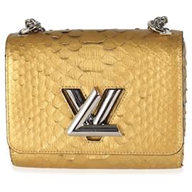 Louis Vuitton-Louis Vuitton Python Twist PM or métallisé-Autre