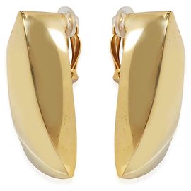 Brinco triangular Saint Laurent Comet em metal básico Outro