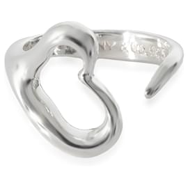 Tiffany & Co-TIFFANY & CO. Offener Herzring von Elsa Peretti aus Sterlingsilber-Andere