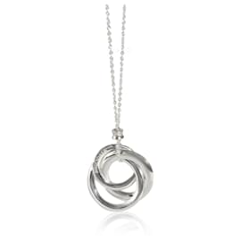 Tiffany & Co-TIFFANY & CO. 1837 Triple Circle Pendant in  Sterling Silver-Other