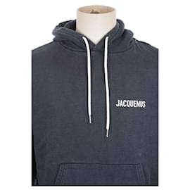 Jacquemus-Sweatshirt en coton-Bleu