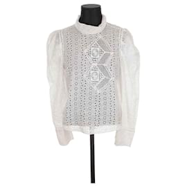 Isabel Marant-Top blanco-Blanco