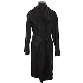 Lanvin-Manteau en laine-Noir