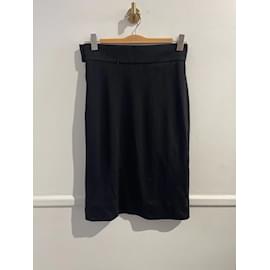 Lanvin-LANVIN  Skirts T.fr 42 Wool-Black