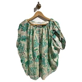 Laurence Bras-LAURENCE BRAS  Tops T.fr 36 cotton-Green
