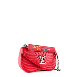 Louis Vuitton-LOUIS VUITTON Handtaschen T.  Leder-Rot